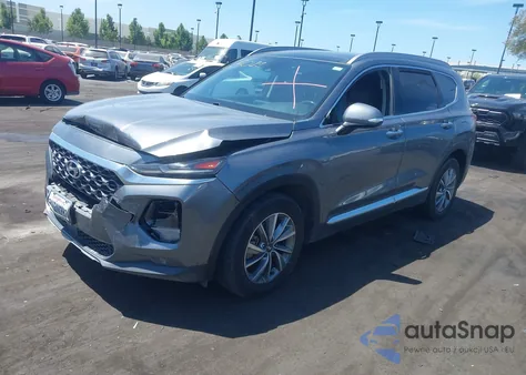 2020 Hyundai Santa Fe Sel from USA, damaged, VIN 5NMS33AD7LH156236